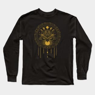 Lotus Flower Mandala Long Sleeve T-Shirt